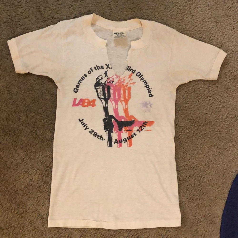 Paper thin 1984 vintage shirt- xs
